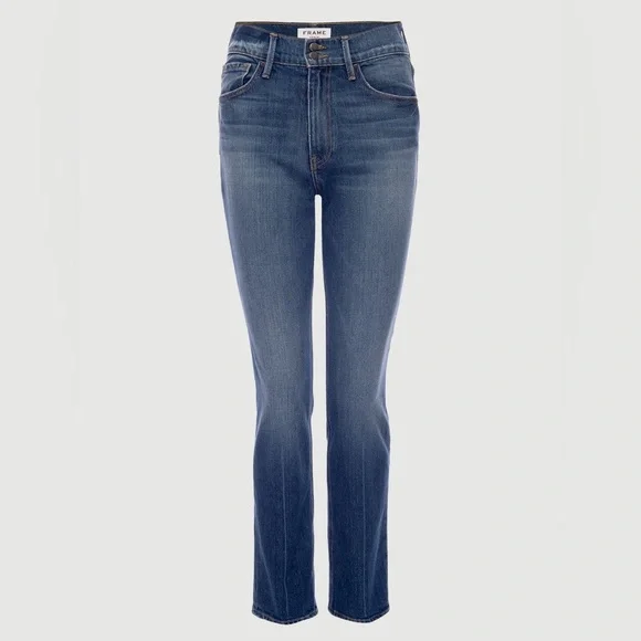 ❌SOLD❌ Frame Heritage Le Sylvie Slender Straight Jeans in Halston Size 27 - Picture 2 of 13
